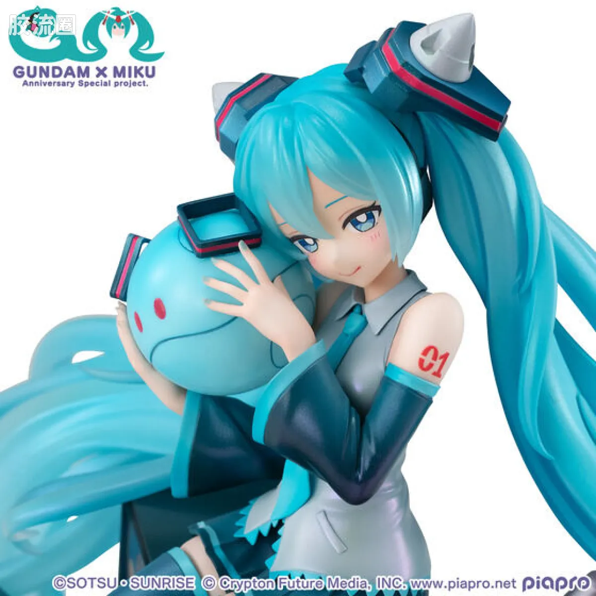 Mega House 手办系列 LUCREA系列 初音未来 × OO高达 - 图片